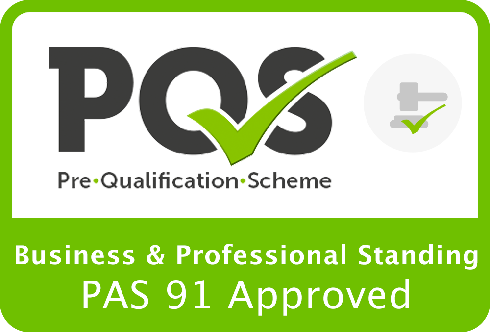 PQS Business & Professional Standing PAS91 Approved